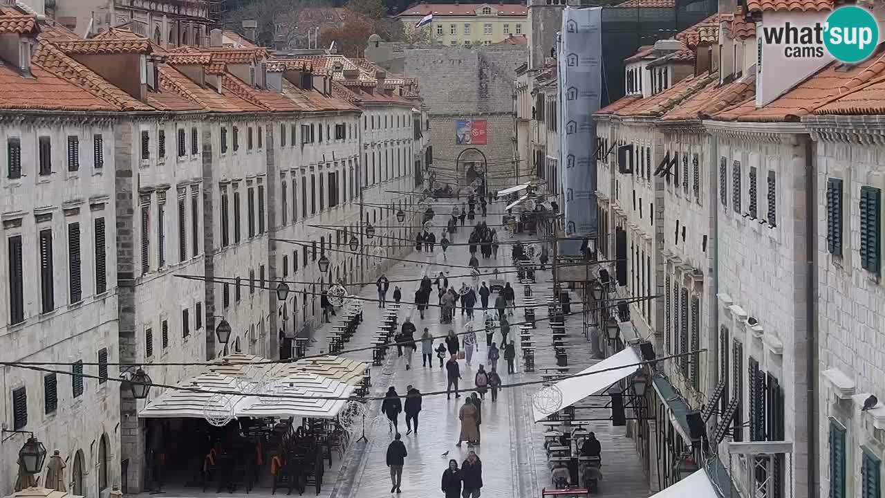 Kamera v živo Dubrovnik Stradun / Placa