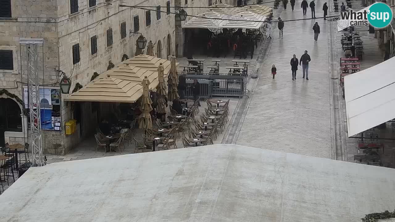 Kamera v živo Dubrovnik Stradun / Placa