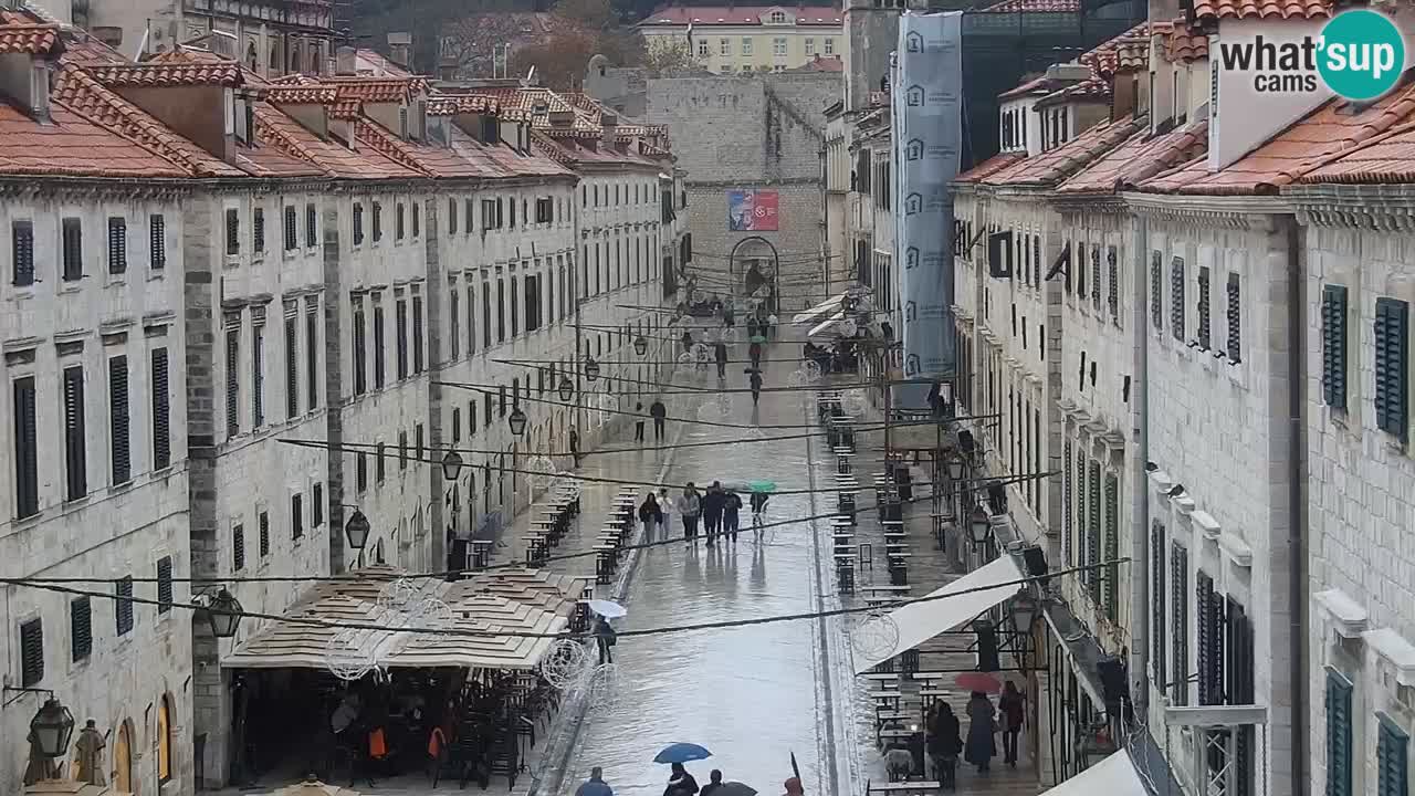 Live Webcam Dubrovnik Stradun