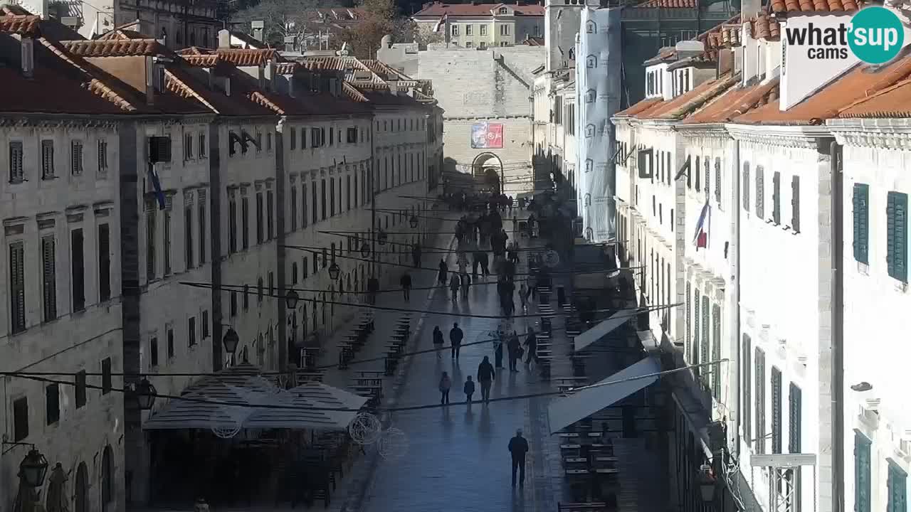 Webcam Ragusa (Dubrovnik) Stradun