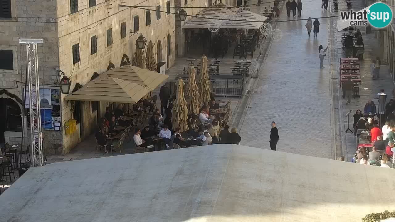 Webcam Ragusa (Dubrovnik) Stradun