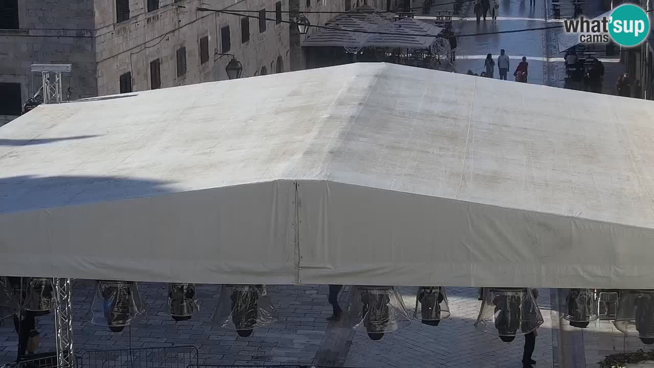 Webcam Ragusa (Dubrovnik) Stradun