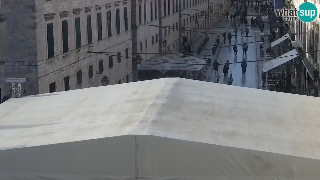 Webcam Ragusa (Dubrovnik) Stradun