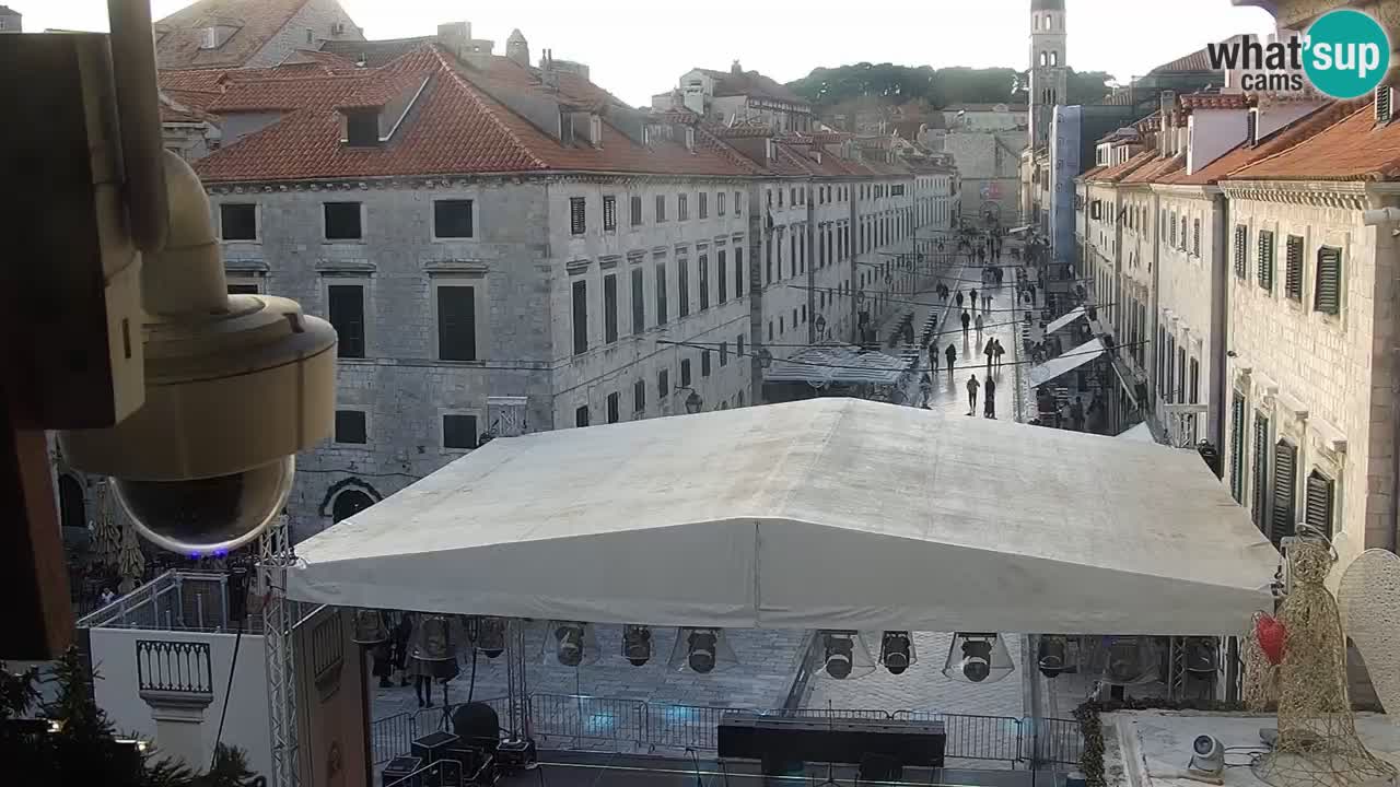 Kamera v živo Dubrovnik Stradun / Placa