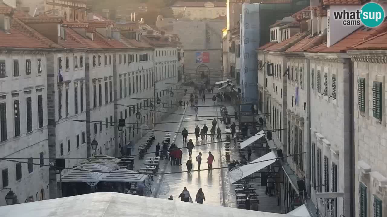 Kamera v živo Dubrovnik Stradun / Placa