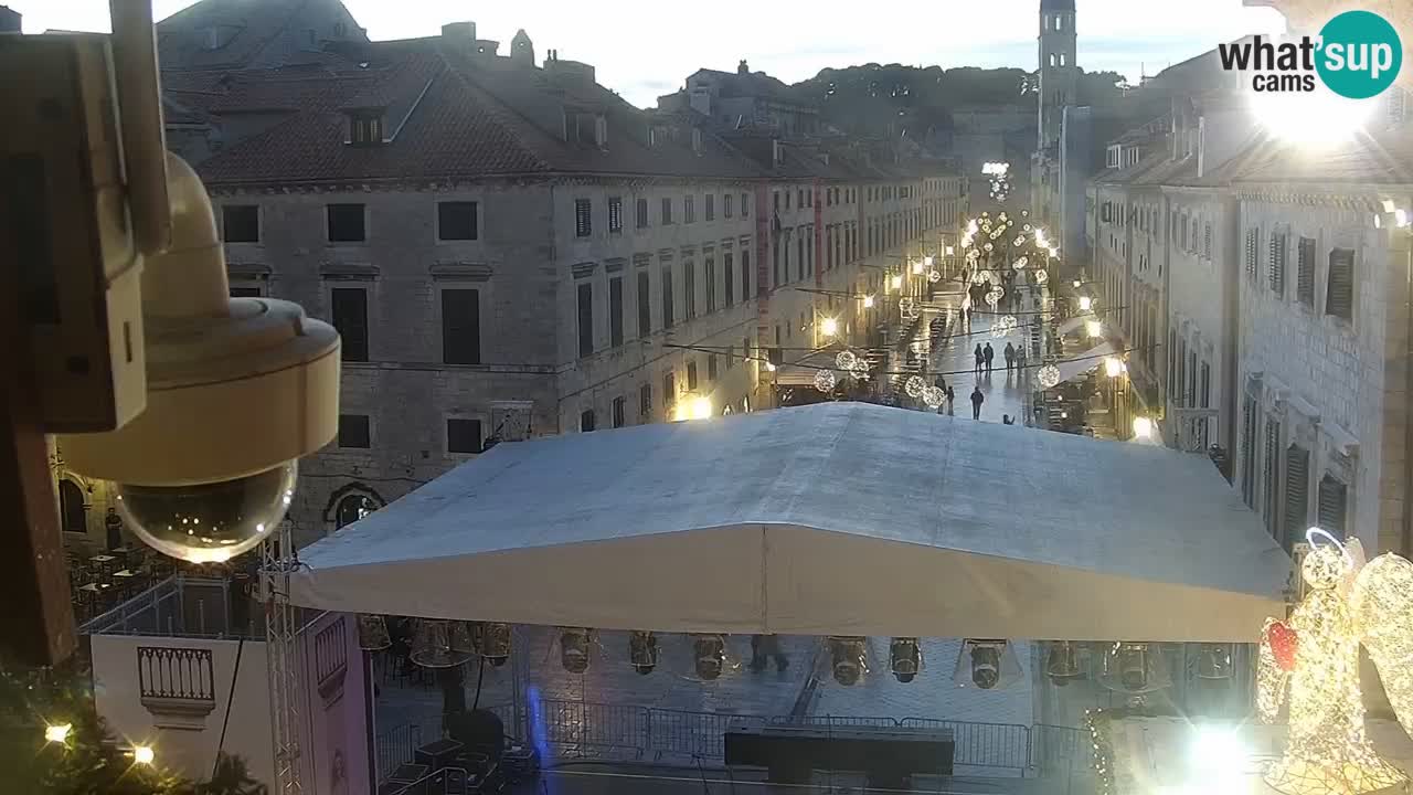 Live Webcam Dubrovnik Stradun
