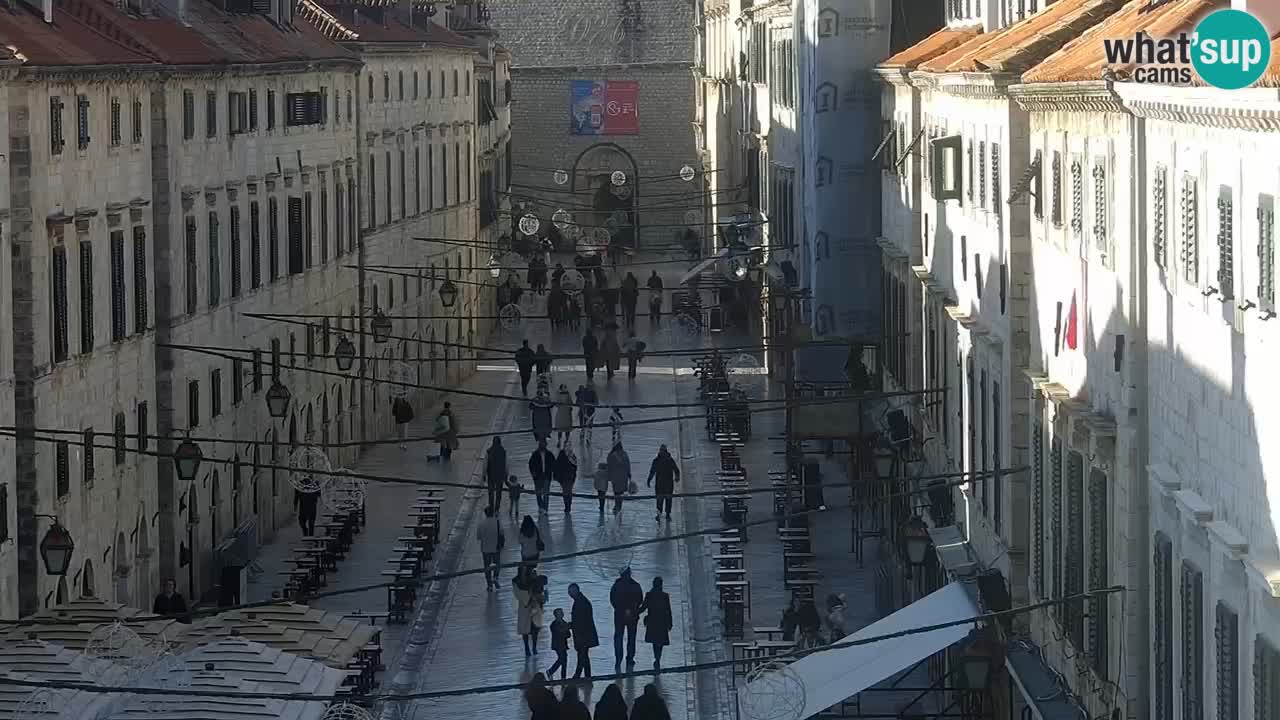 Live Webcam Dubrovnik Stradun
