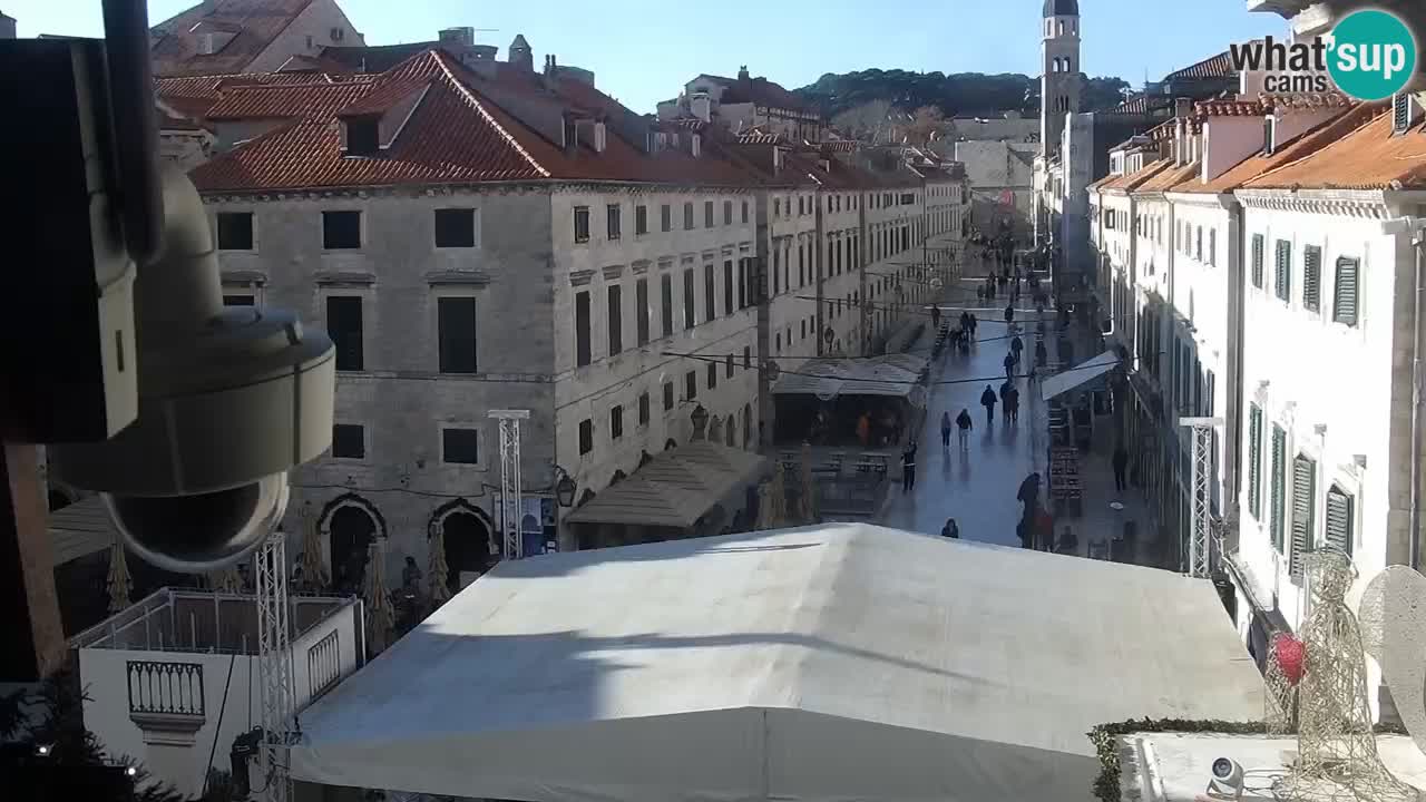 Live Webcam Dubrovnik Stradun