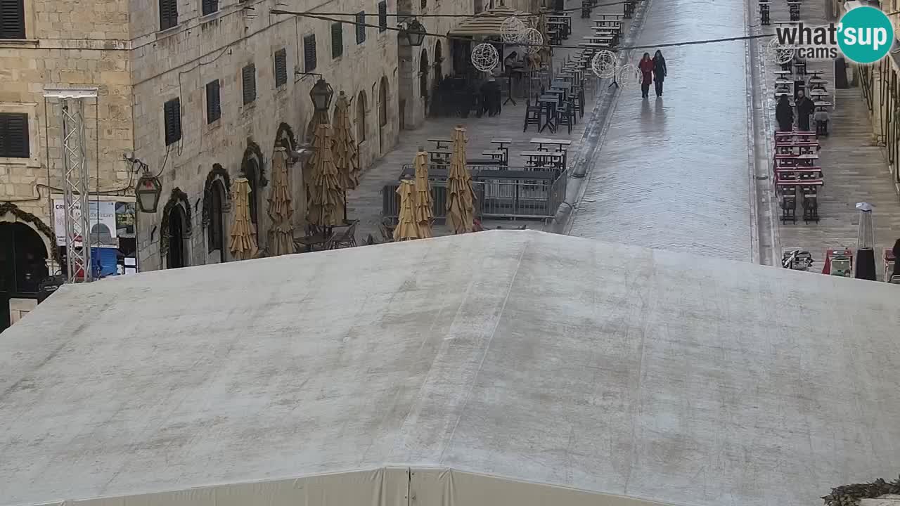 Kamera v živo Dubrovnik Stradun / Placa