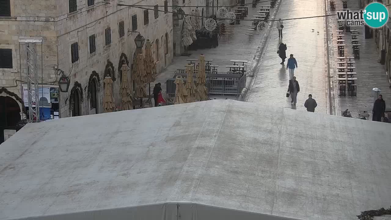 Kamera v živo Dubrovnik Stradun / Placa