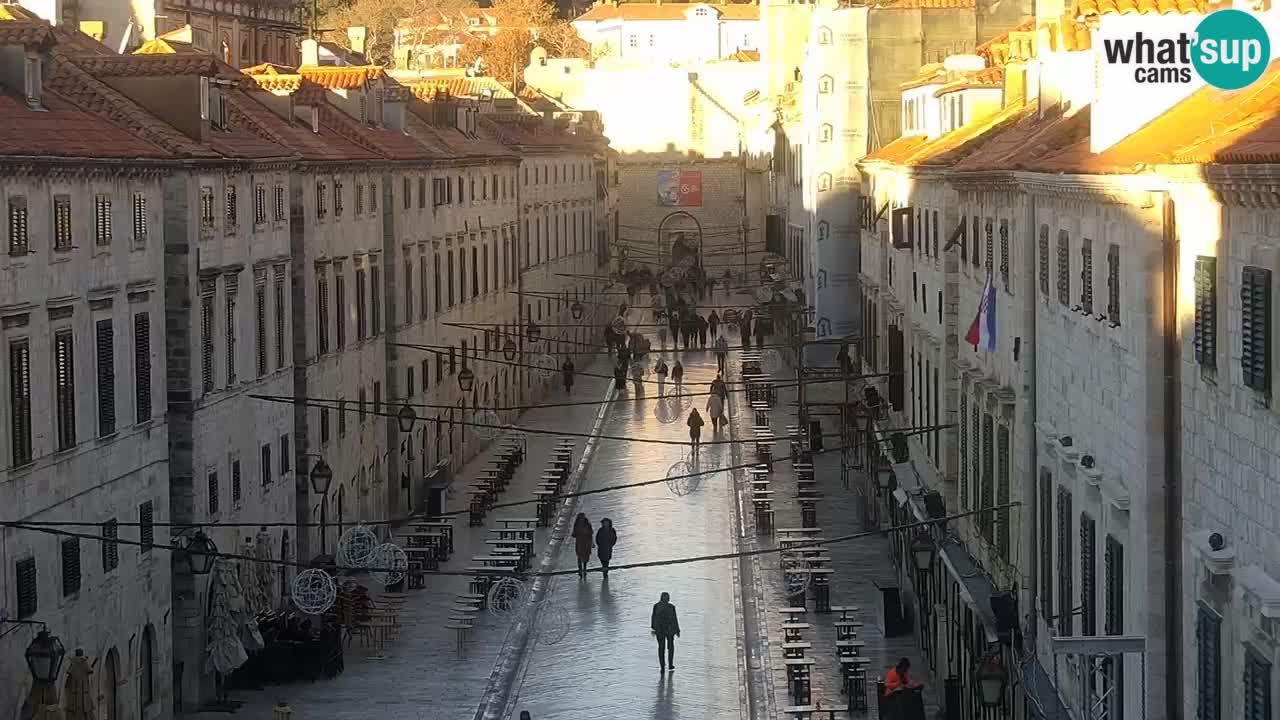 Kamera v živo Dubrovnik Stradun / Placa