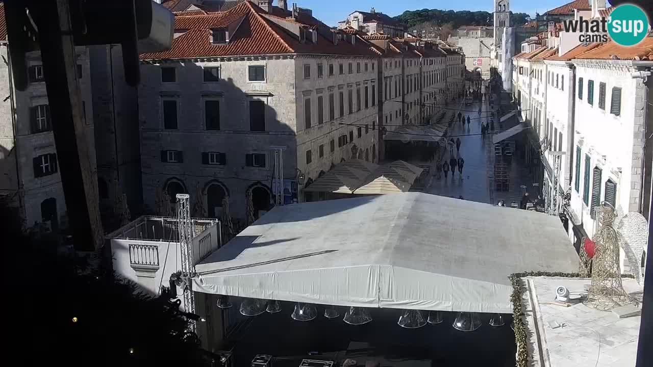 Webcam Ragusa (Dubrovnik) Stradun
