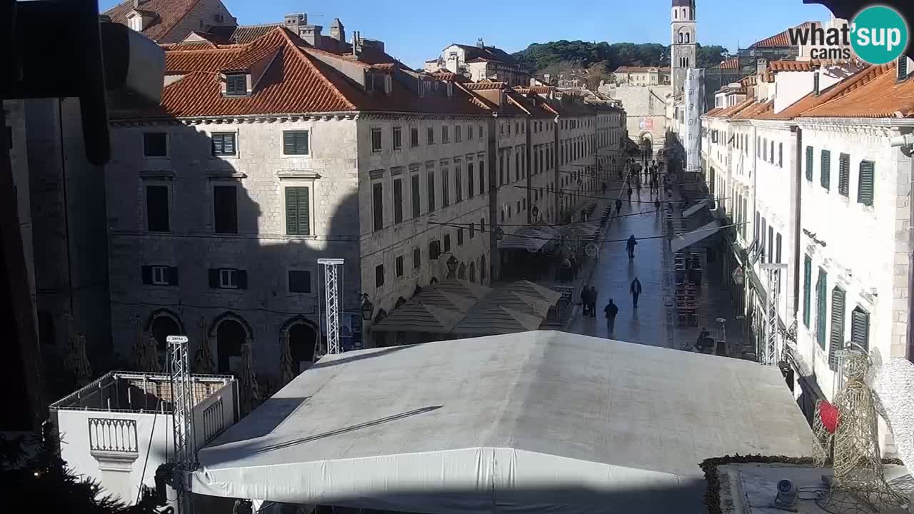 Webcam Ragusa (Dubrovnik) Stradun