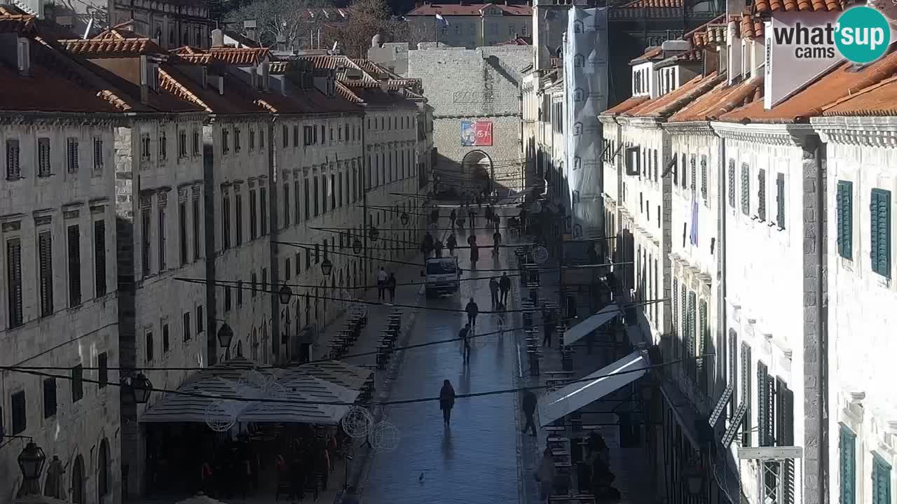 Live Webcam Dubrovnik Stradun