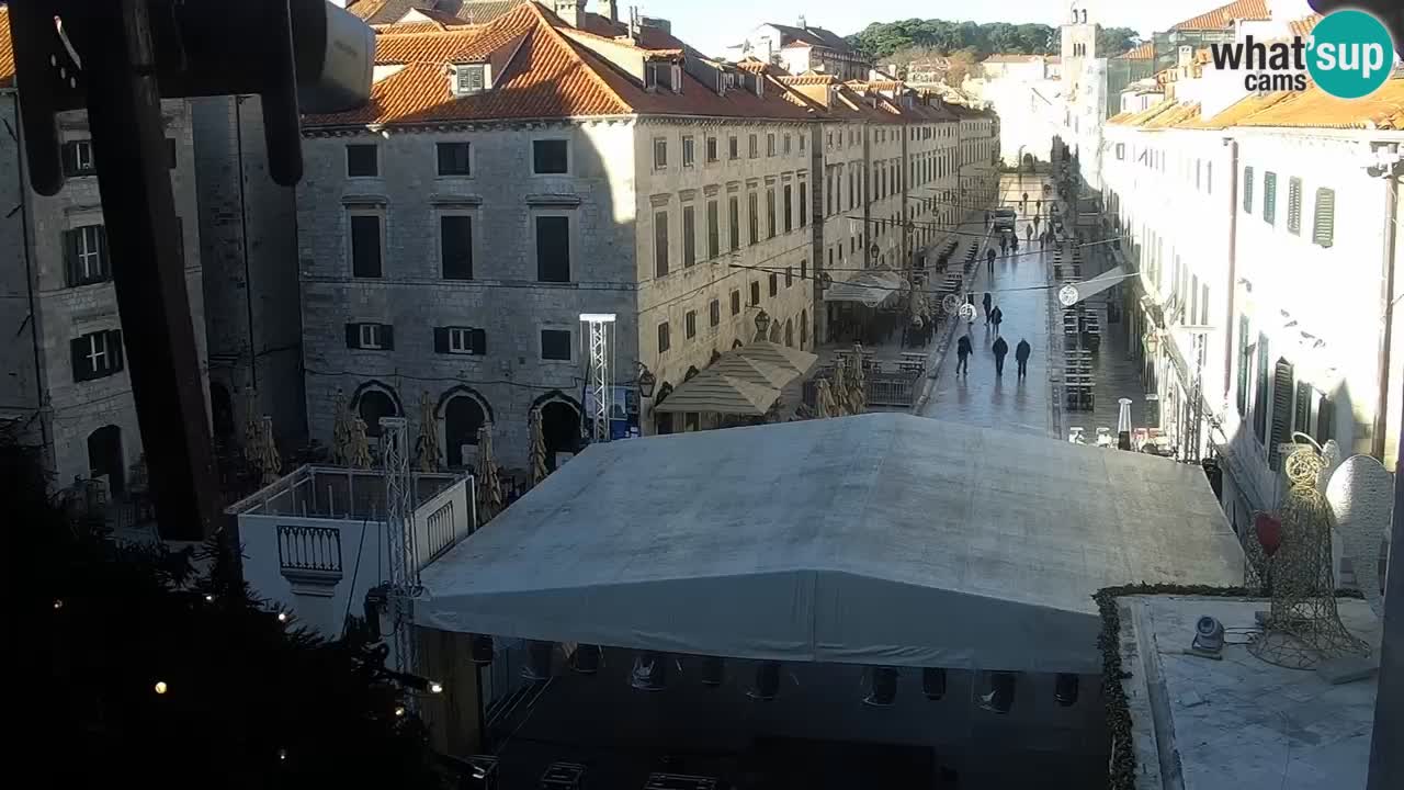 Kamera v živo Dubrovnik Stradun / Placa