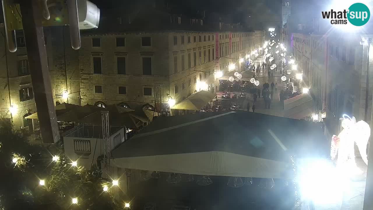 Live Webcam Dubrovnik Stradun