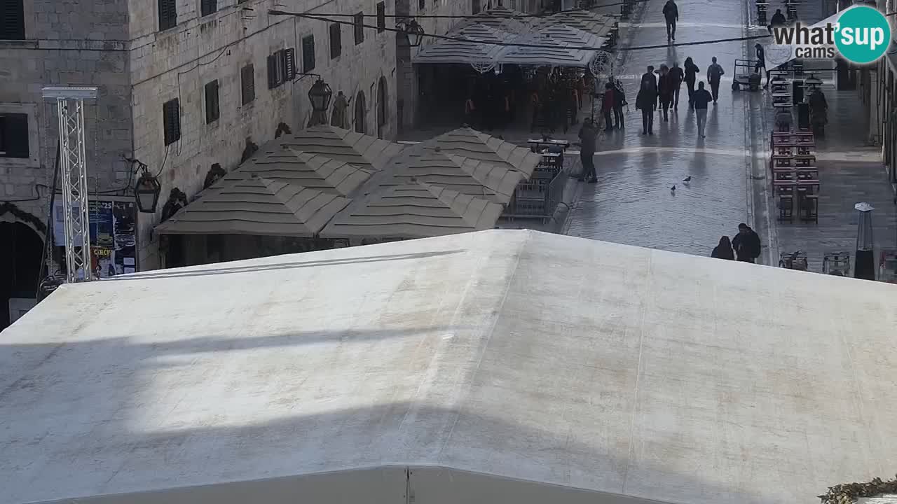 Kamera v živo Dubrovnik Stradun / Placa