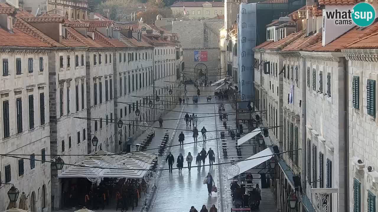 Kamera v živo Dubrovnik Stradun / Placa