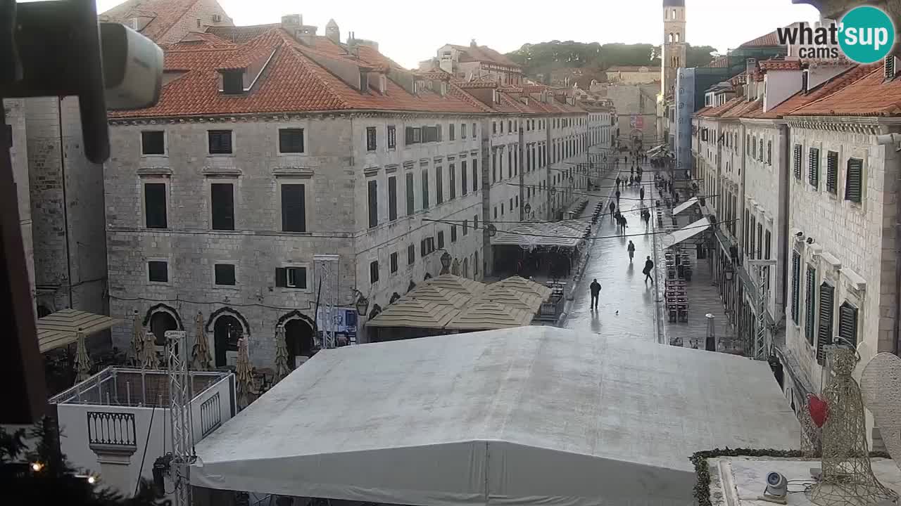 Kamera v živo Dubrovnik Stradun / Placa