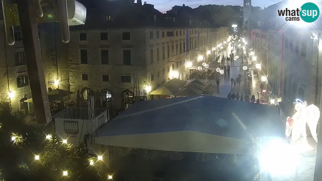 Kamera v živo Dubrovnik Stradun / Placa