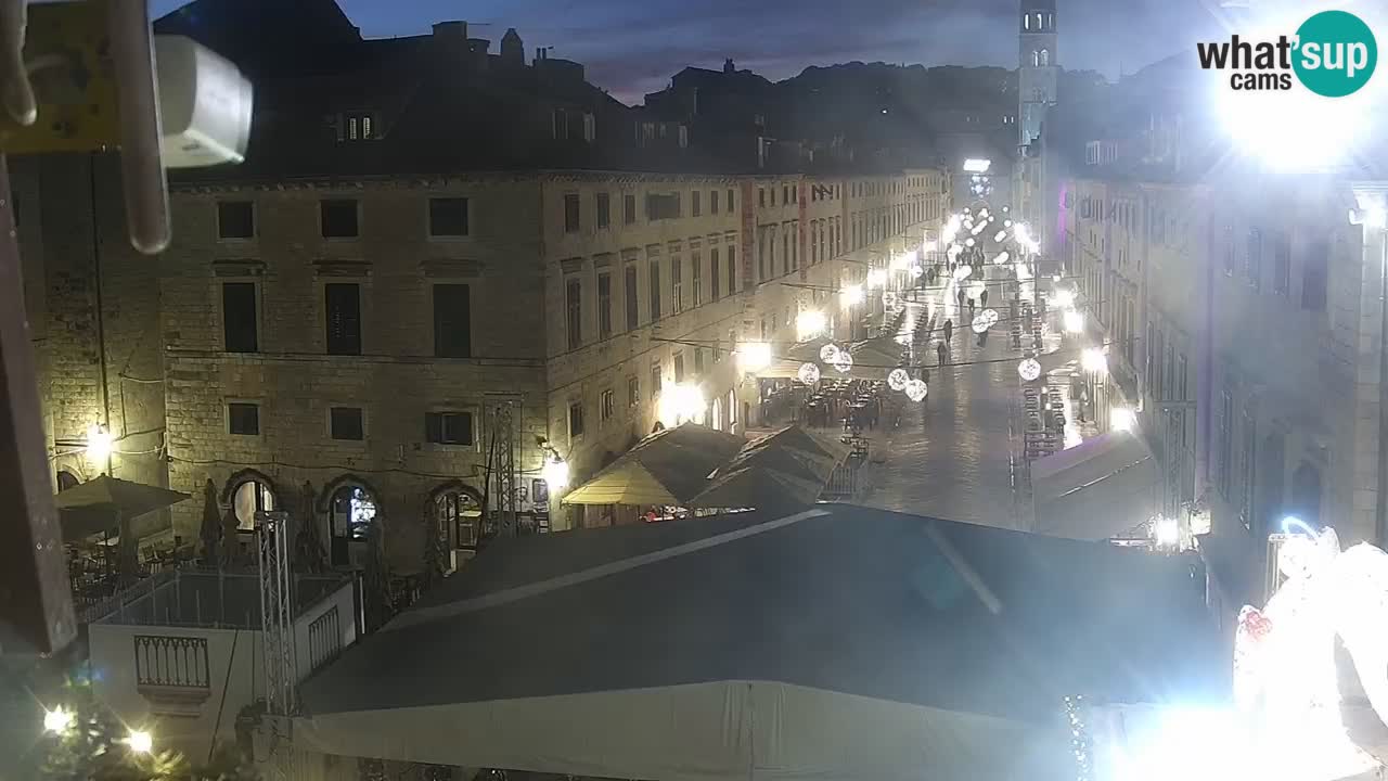 Webcam Ragusa (Dubrovnik) Stradun