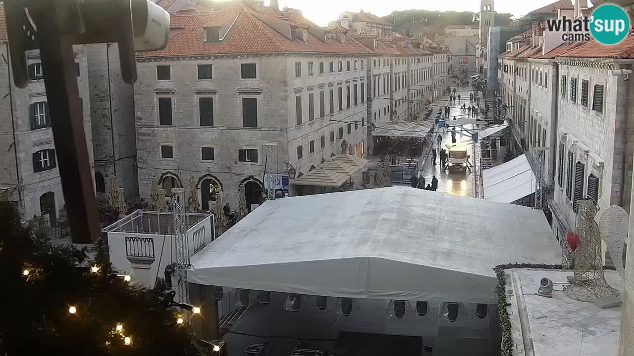 Kamera v živo Dubrovnik Stradun / Placa