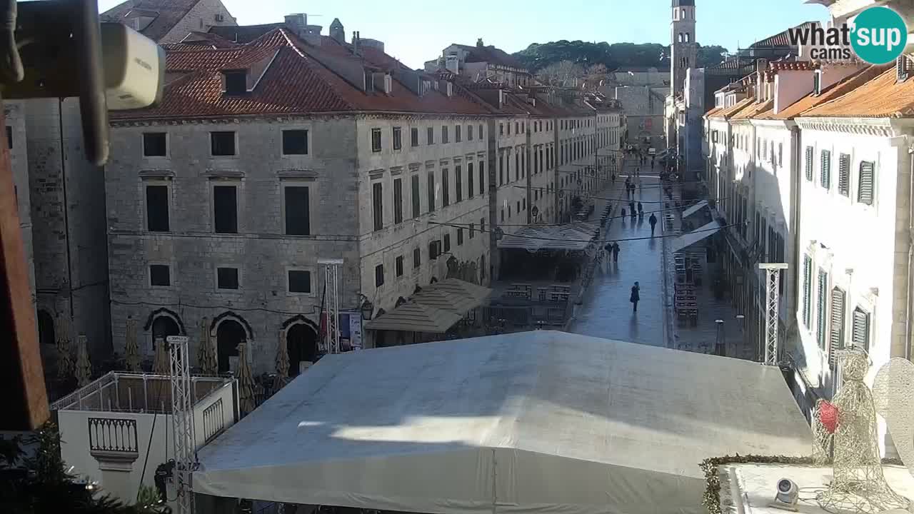 Live Webcam Dubrovnik Stradun