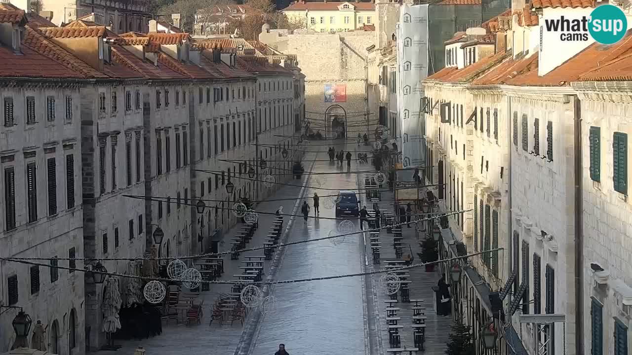 Live Webcam Dubrovnik Stradun