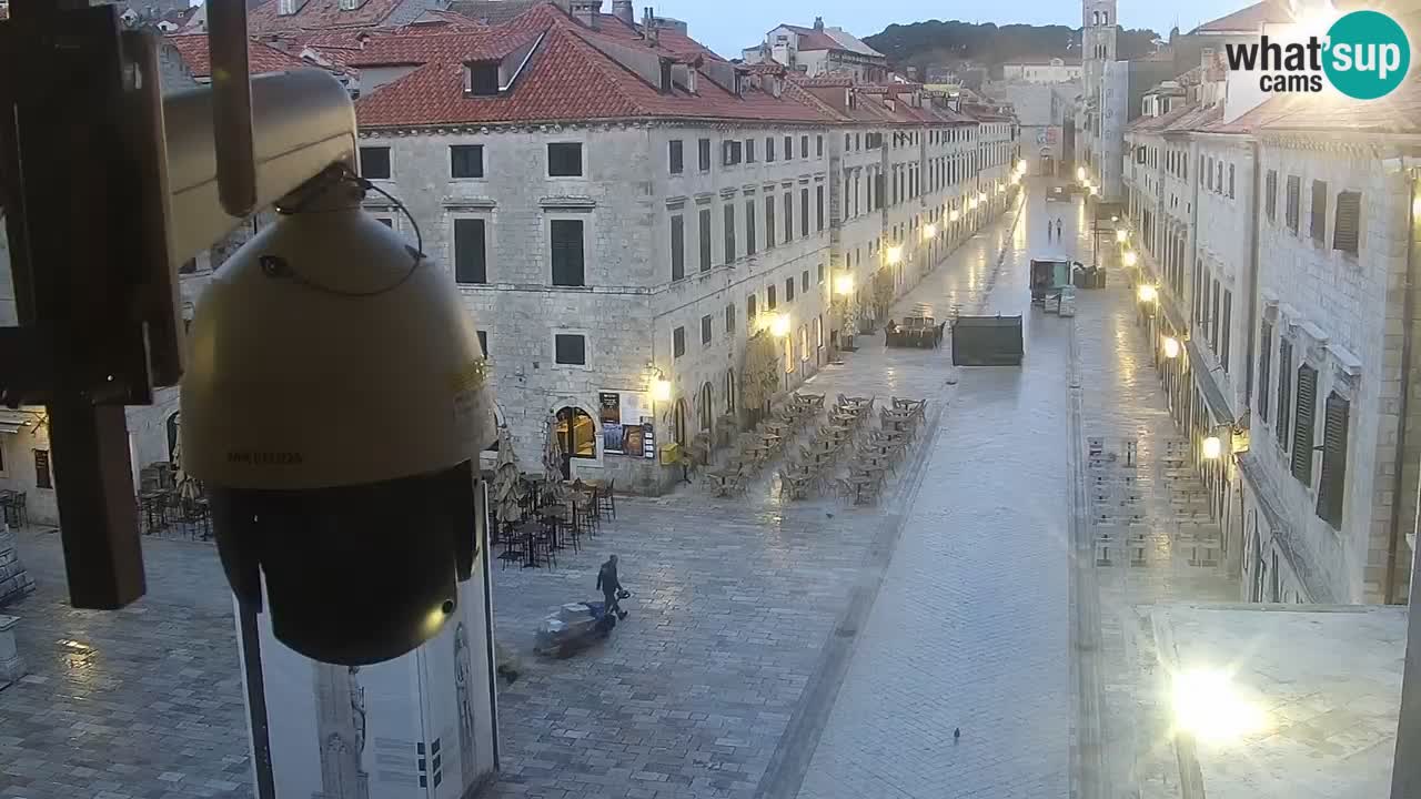 Live Webcam Dubrovnik Stradun