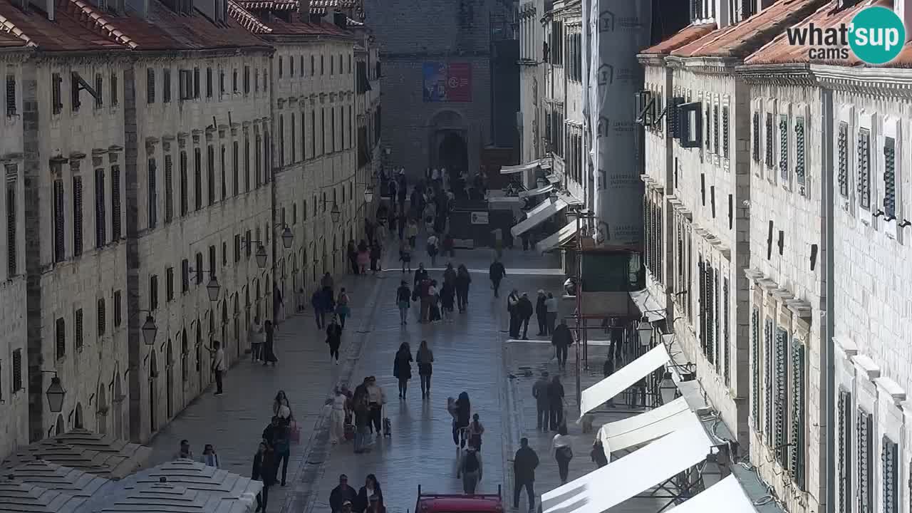 Webcam Ragusa (Dubrovnik) Stradun