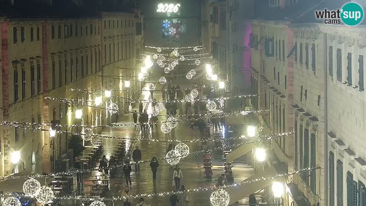 Live Webcam Dubrovnik Stradun