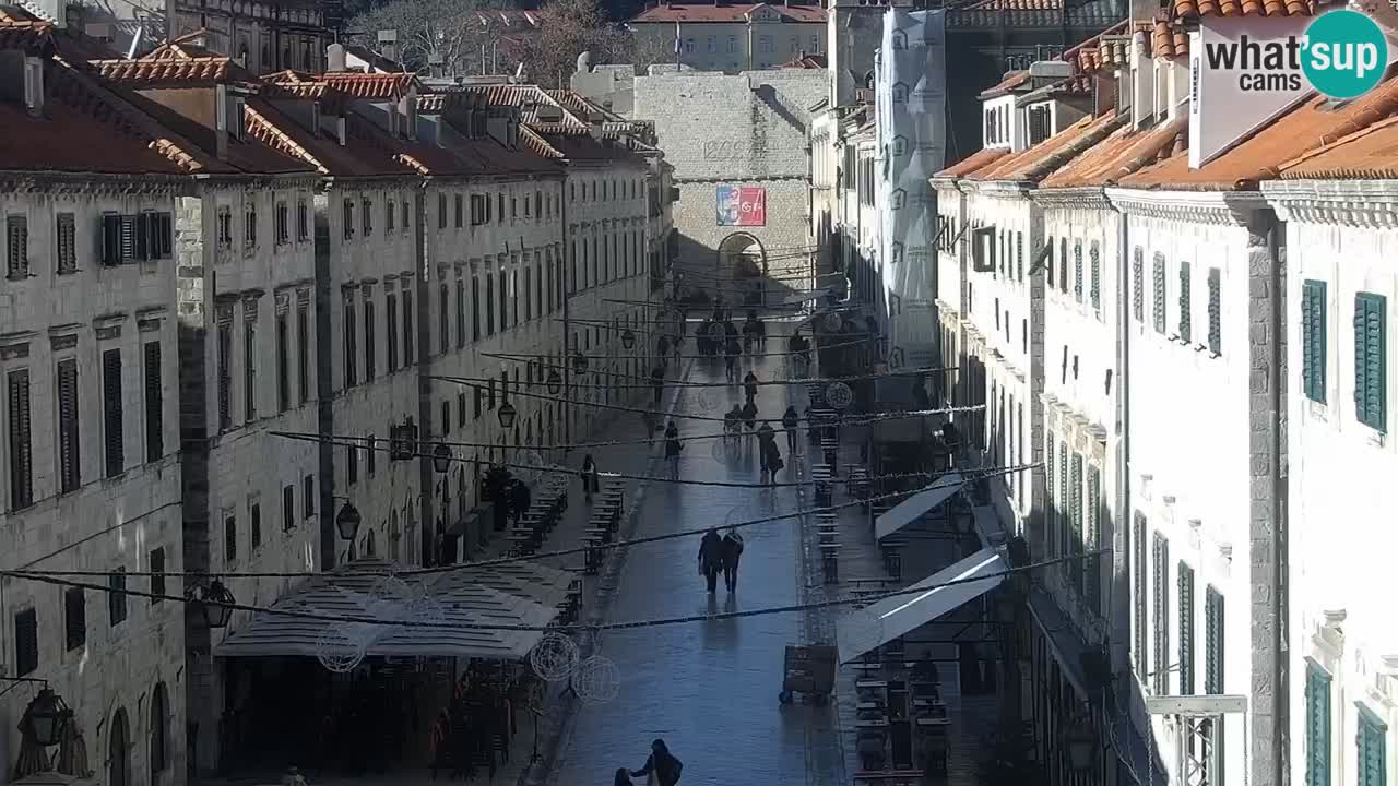Live Webcam Dubrovnik Stradun