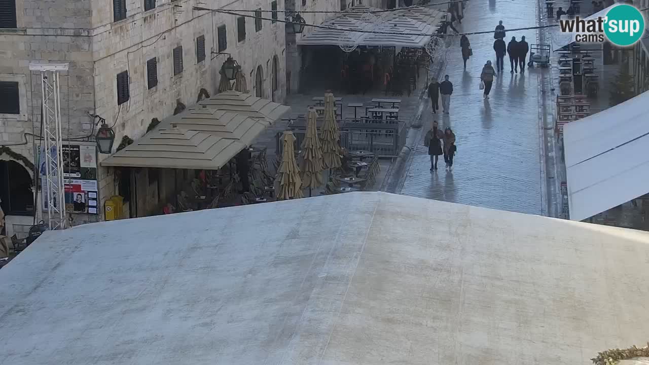 Webcam Ragusa (Dubrovnik) Stradun