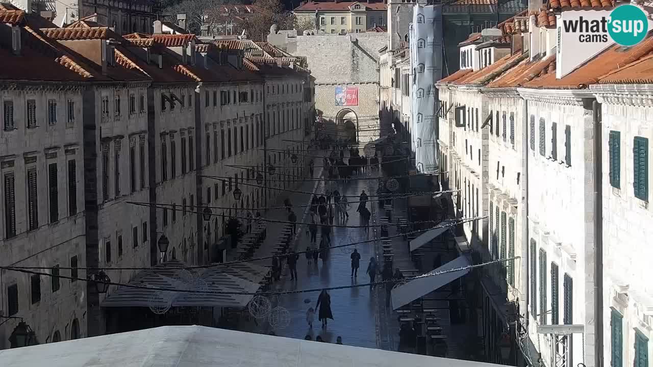 Kamera v živo Dubrovnik Stradun / Placa