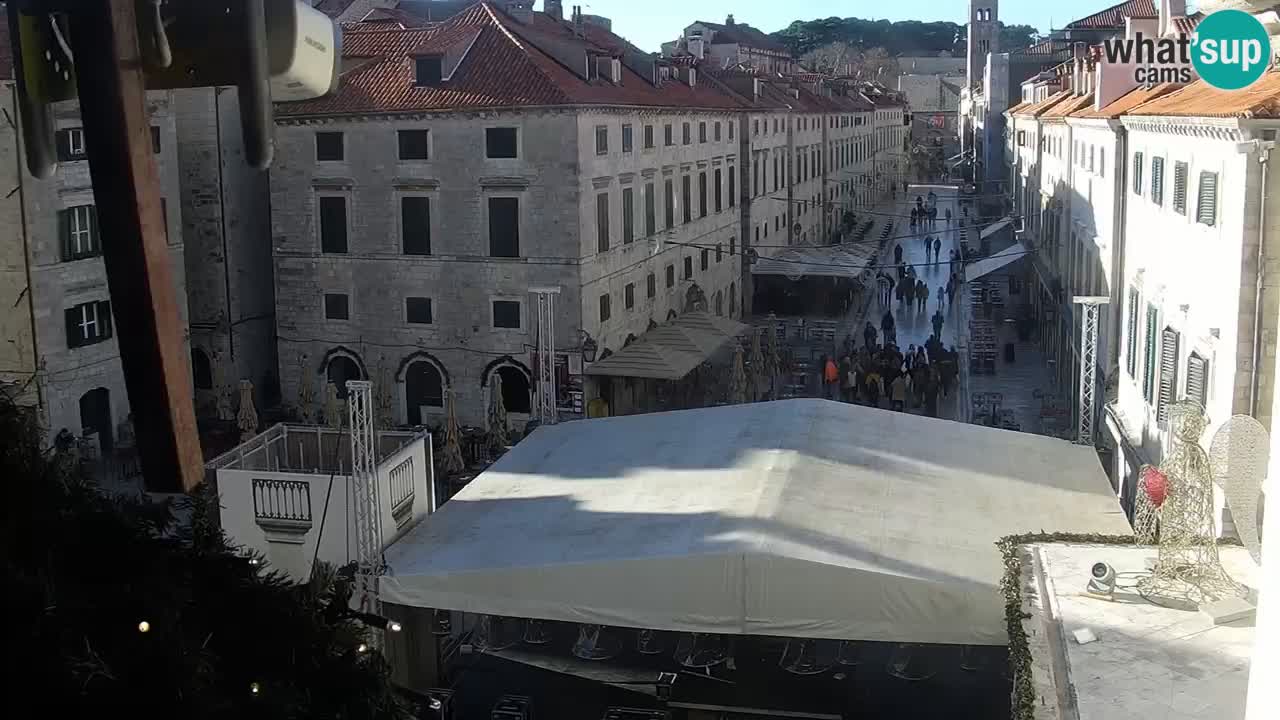 Kamera v živo Dubrovnik Stradun / Placa