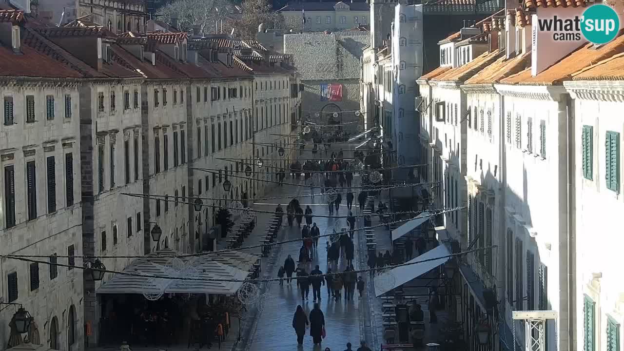 Live Webcam Dubrovnik Stradun