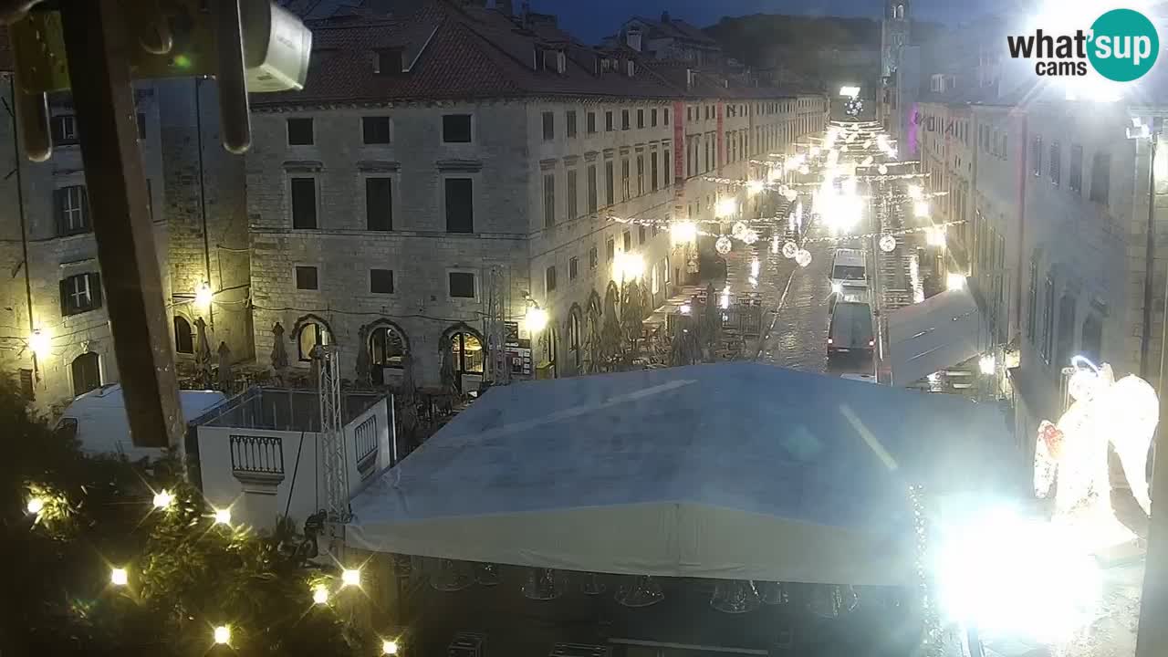 Live Webcam Dubrovnik Stradun