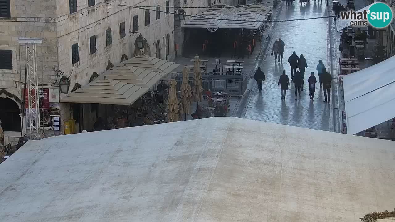 Webcam Ragusa (Dubrovnik) Stradun