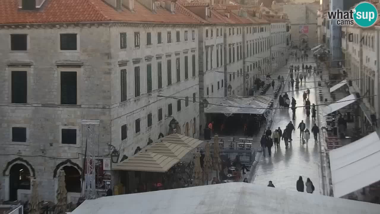 Kamera v živo Dubrovnik Stradun / Placa