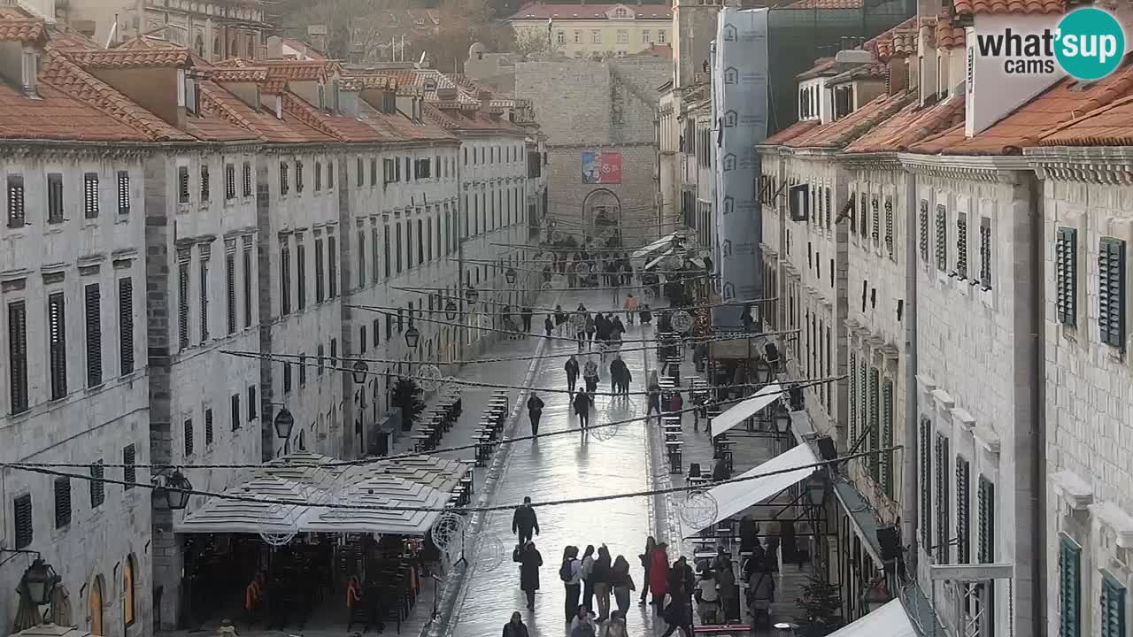 Kamera v živo Dubrovnik Stradun / Placa