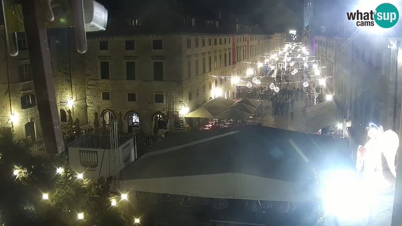 Kamera v živo Dubrovnik Stradun / Placa