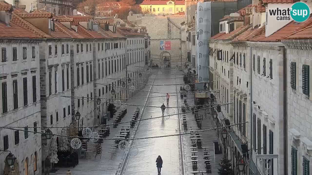 Webcam Ragusa (Dubrovnik) Stradun