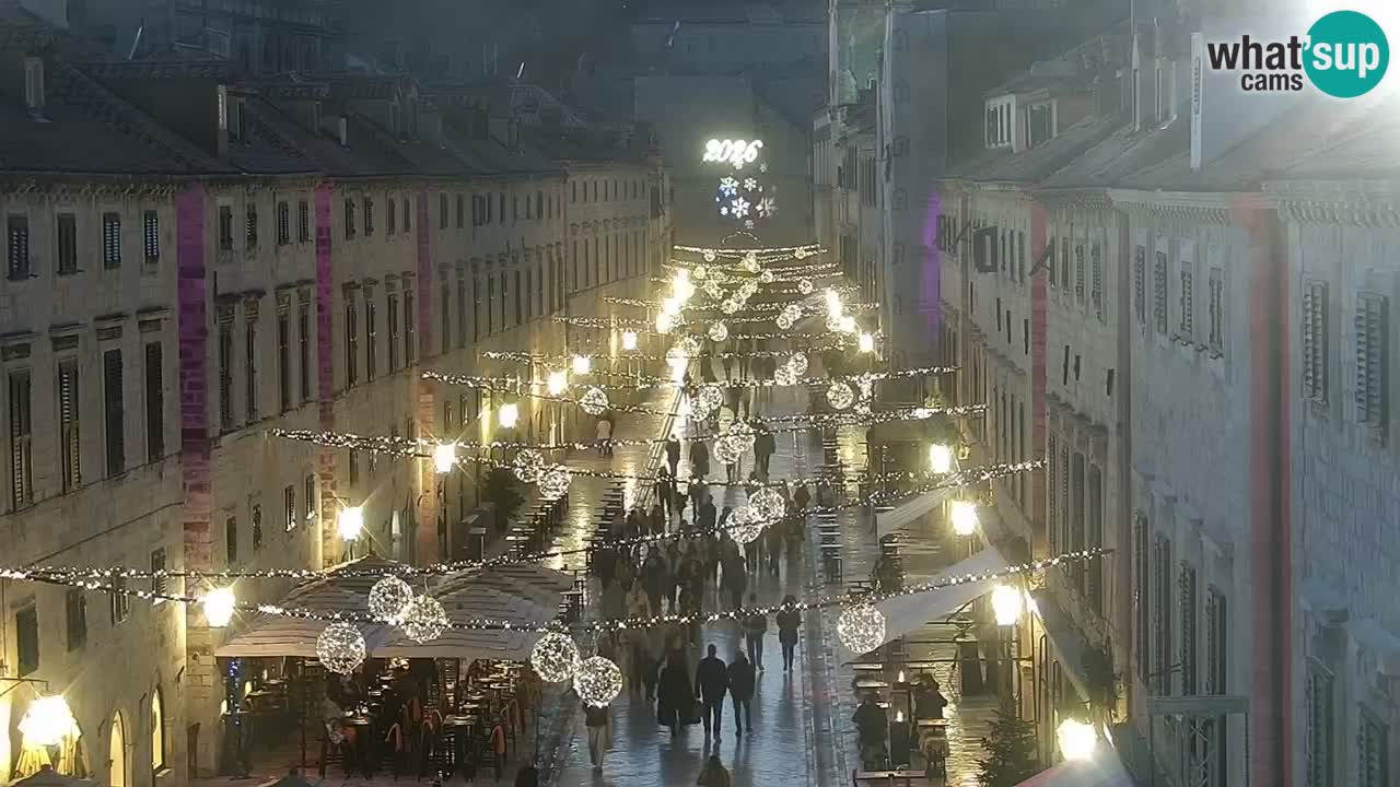 Live Webcam Dubrovnik Stradun