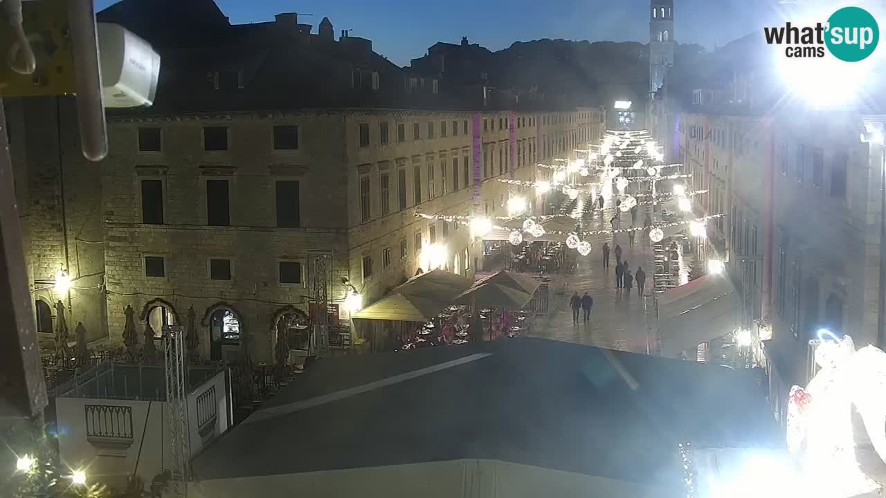 Kamera v živo Dubrovnik Stradun / Placa