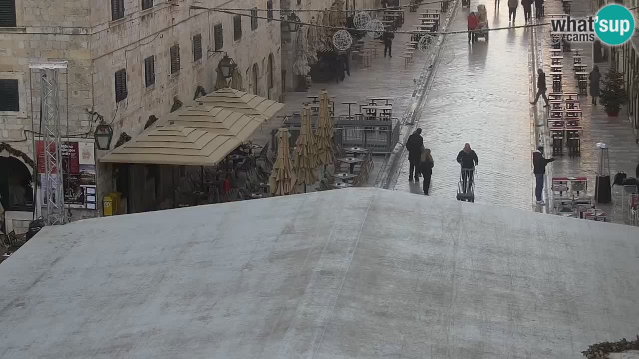 Kamera v živo Dubrovnik Stradun / Placa