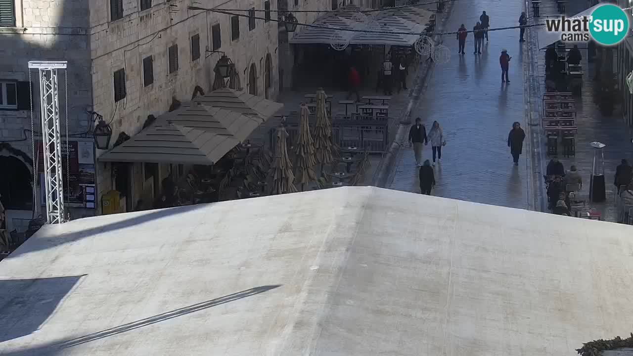 Live Webcam Dubrovnik Stradun