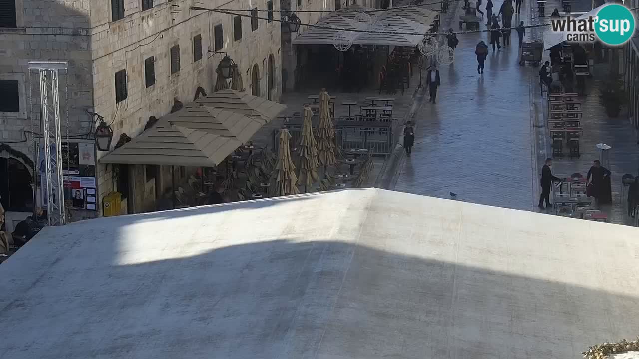 Kamera v živo Dubrovnik Stradun / Placa