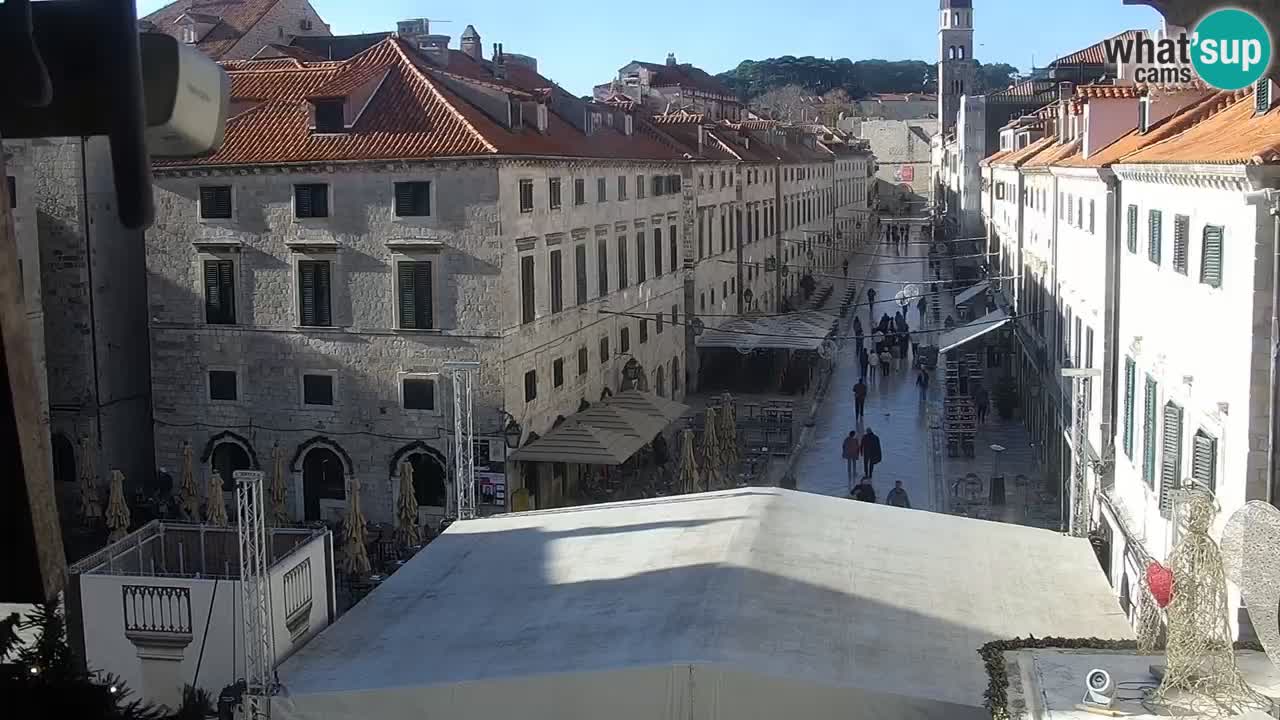 Webcam Ragusa (Dubrovnik) Stradun