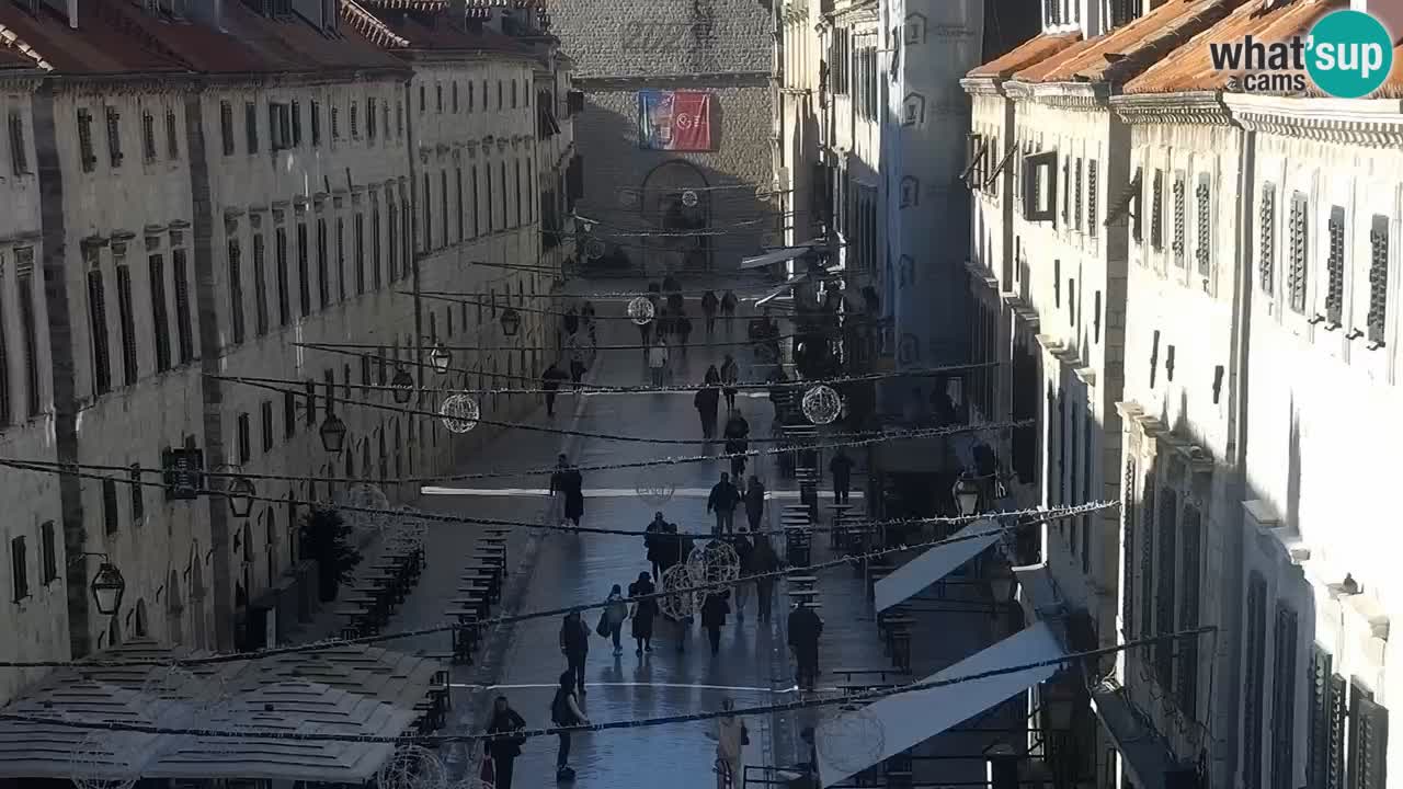 Kamera v živo Dubrovnik Stradun / Placa