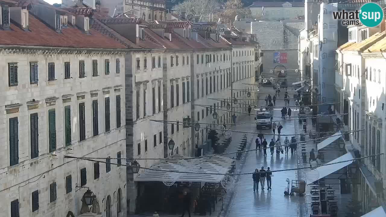 Live Webcam Dubrovnik Stradun